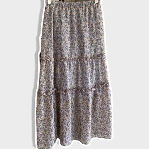 Sienna sky spring flower skirt XS